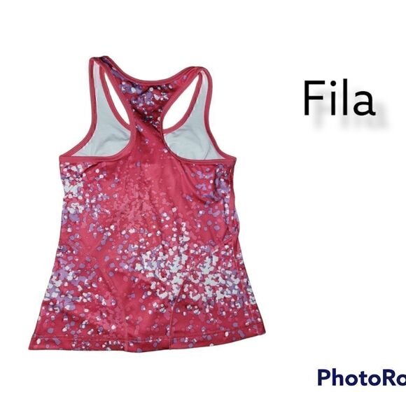 Fila Tank Top with Built In Sports Bra Woman's Medium (TK34) - Picture 2 of 7